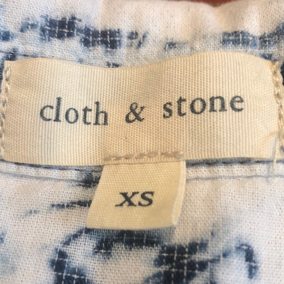 Anthropologie {cloth and stone} chambray button up - Picture 3 of 4